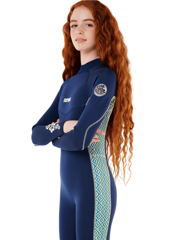 Rip Curl Girls Dawn Patrol 3/2mm BZ Steamer Wetsuit