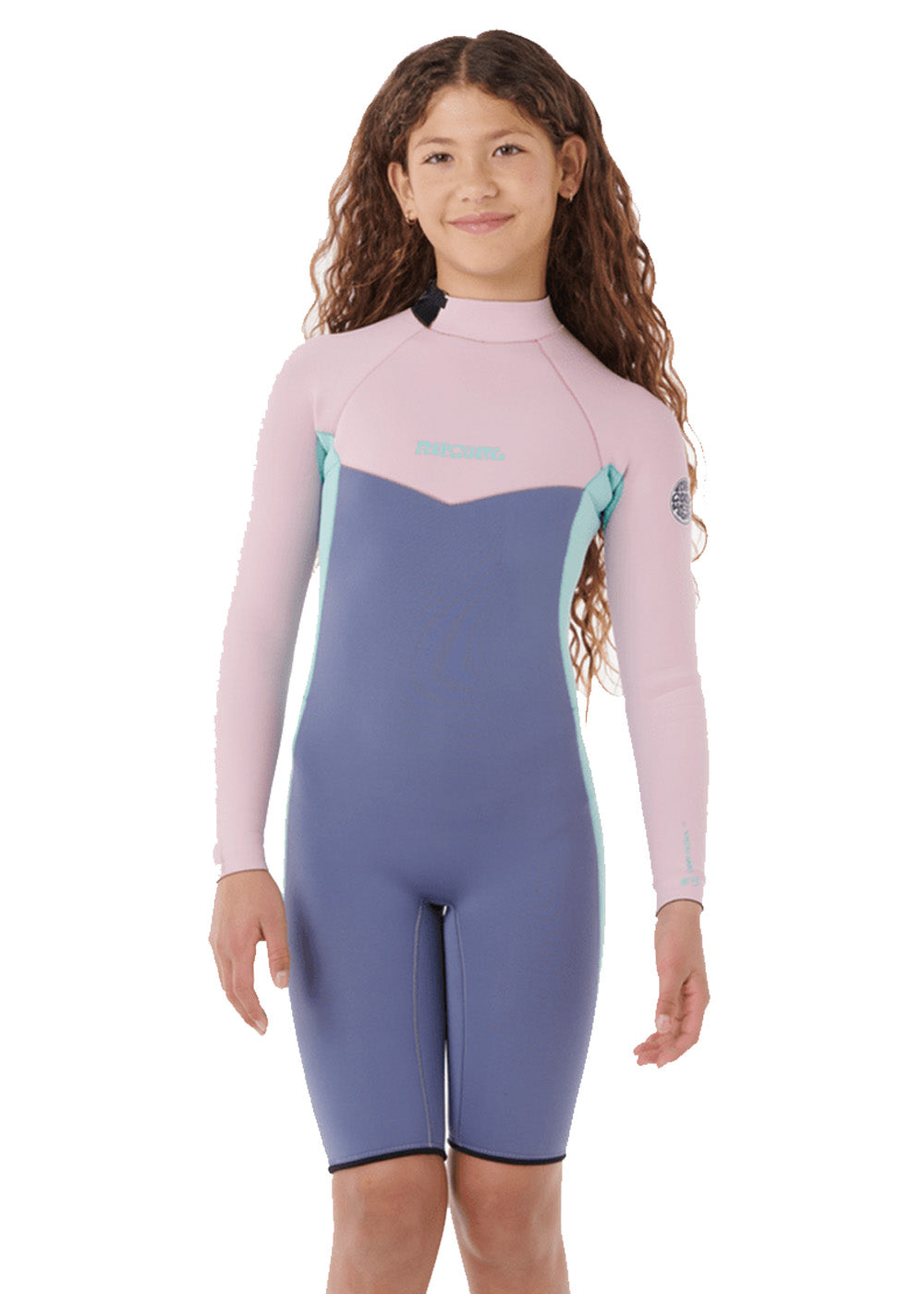 Rip Curl Girls Dawn Patrol 2mm BZ LS Spring Suit Wetsuit