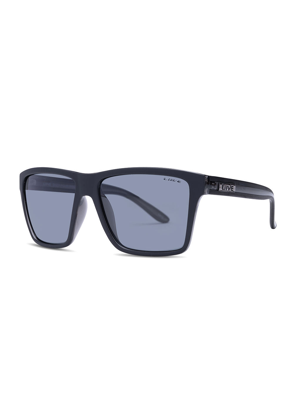 Liive Vision Bazza - Polarised Matt Black Sunglasses