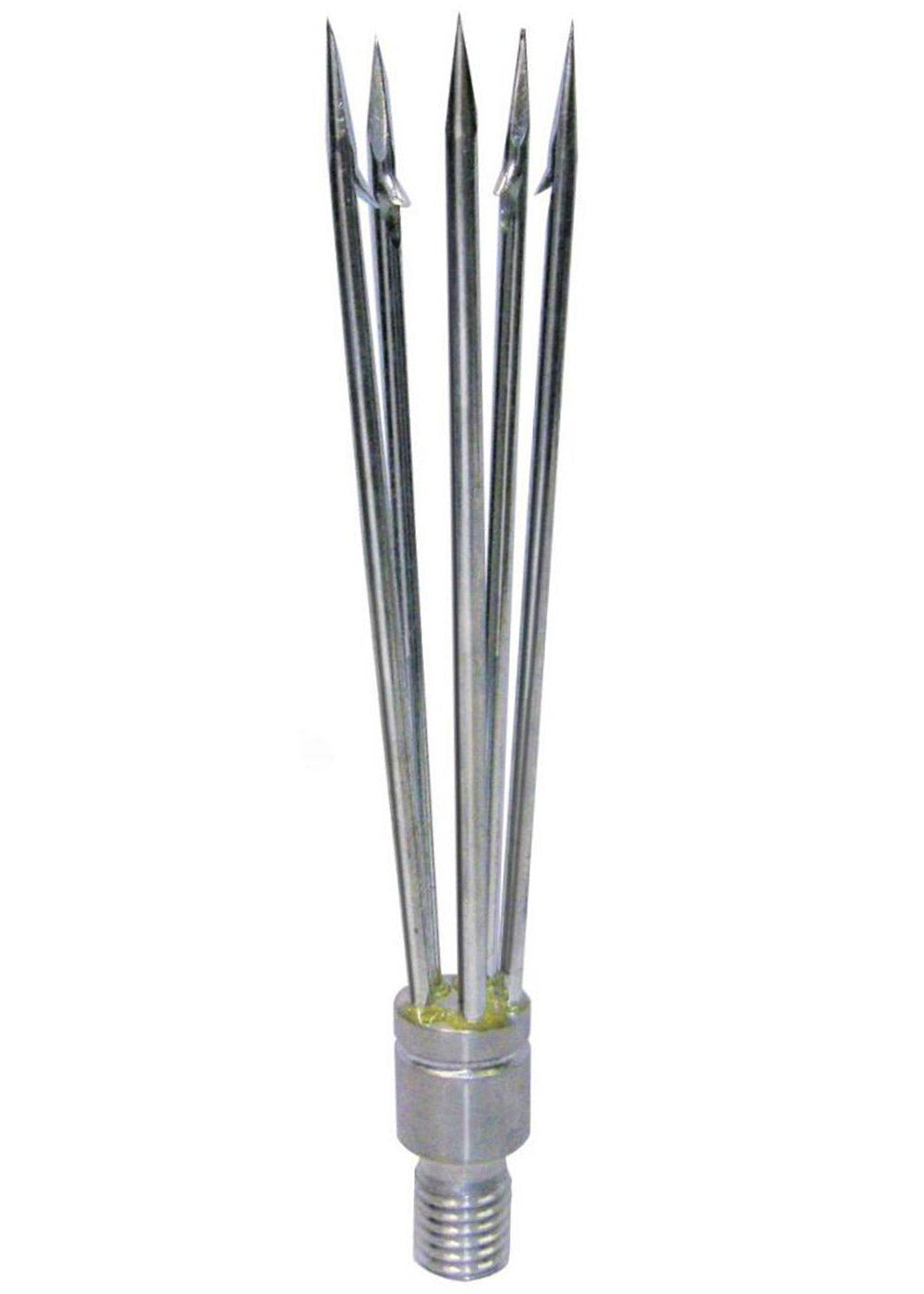 Land and Sea Aluminium 5 Barb Cluster Male Thread