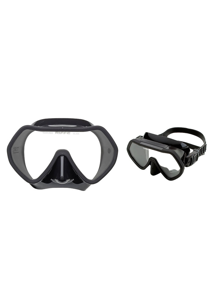 Riffe Frameless Mask &amp; Snorkel Set