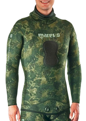 Mares Mens Instinct Camo Green 3.5mm Open Cell - Jacket Only