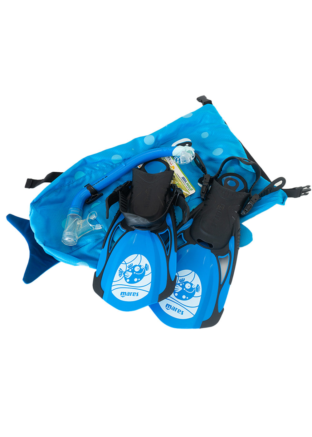 Mares Sea Pals Snorkeling Set - Puffer Fish (Missing Mask)