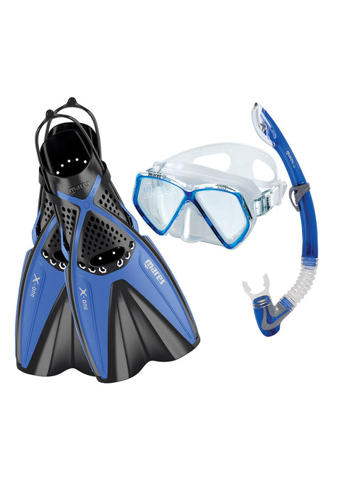 Mares Junior Snorkeling Set X-One Blue