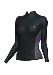 Mirage Womens Watersports 1mm Neo/Lycra Zip Top