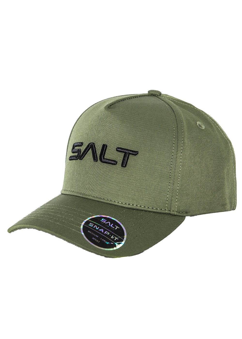 Salt Snapback Cap - Embroidered Salt Logo