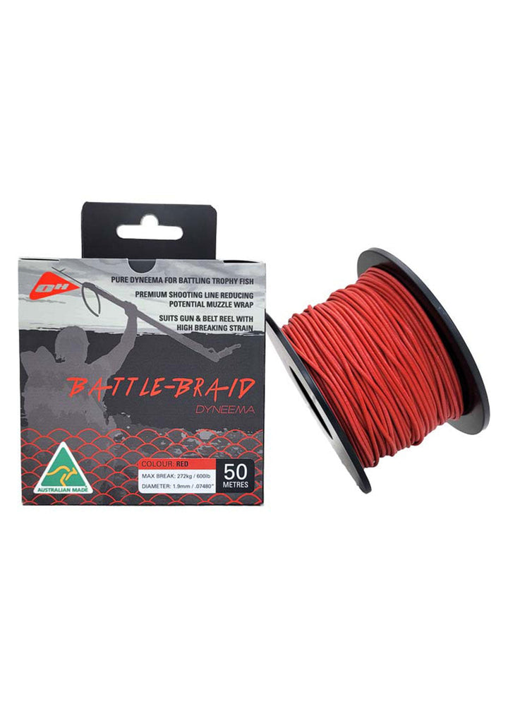 Ocean Hunter 1.9mm Battle-Braid Dyneema 50m Spool