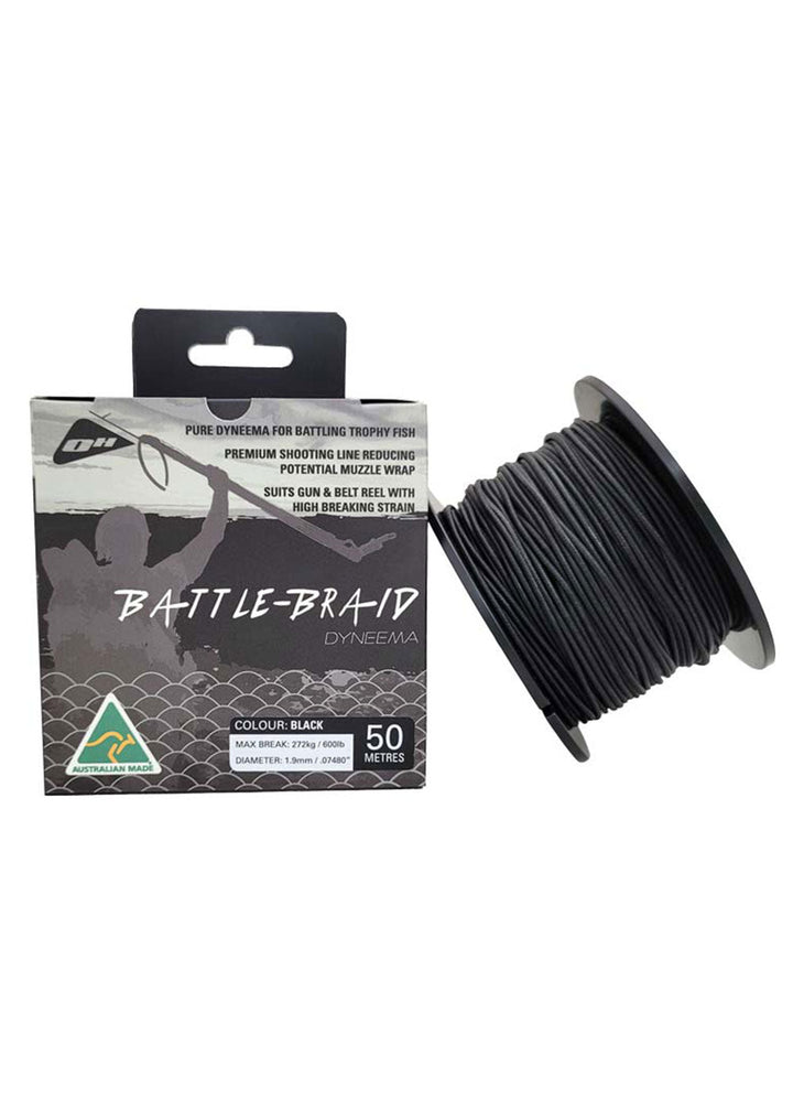 Ocean Hunter 1.9mm Battle-Braid Dyneema 50m Spool