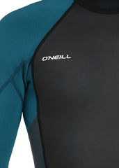 O'Neill Mens Reactor II 3/2mm Back Zip Steamer Wetsuit