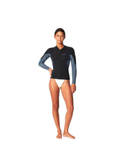 ONeill Womens Bahia 1.5mm Zip Through Wetsuit Jacket