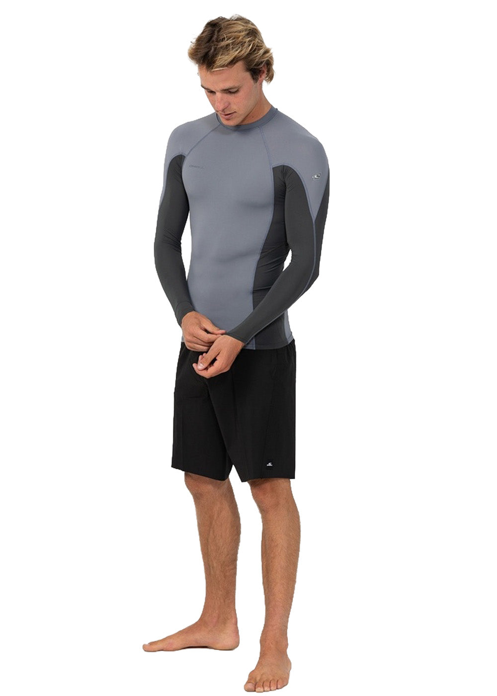 ONeill Mens Hyperfreak Skins LS Rashie