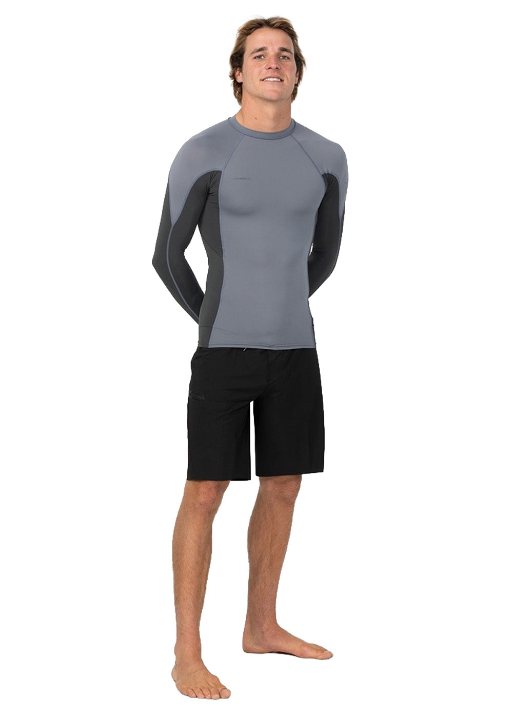 ONeill Mens Hyperfreak Skins LS Rashie