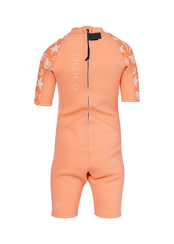 ONeill Toddler Girls Reactor 2mm BZ Spring Suit Wetsuit