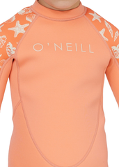 ONeill Toddler Girls Reactor 2mm BZ Spring Suit Wetsuit