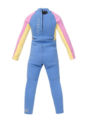 ONeill Toddler Girls Reactor 2mm BZ Steamer Wetsuit