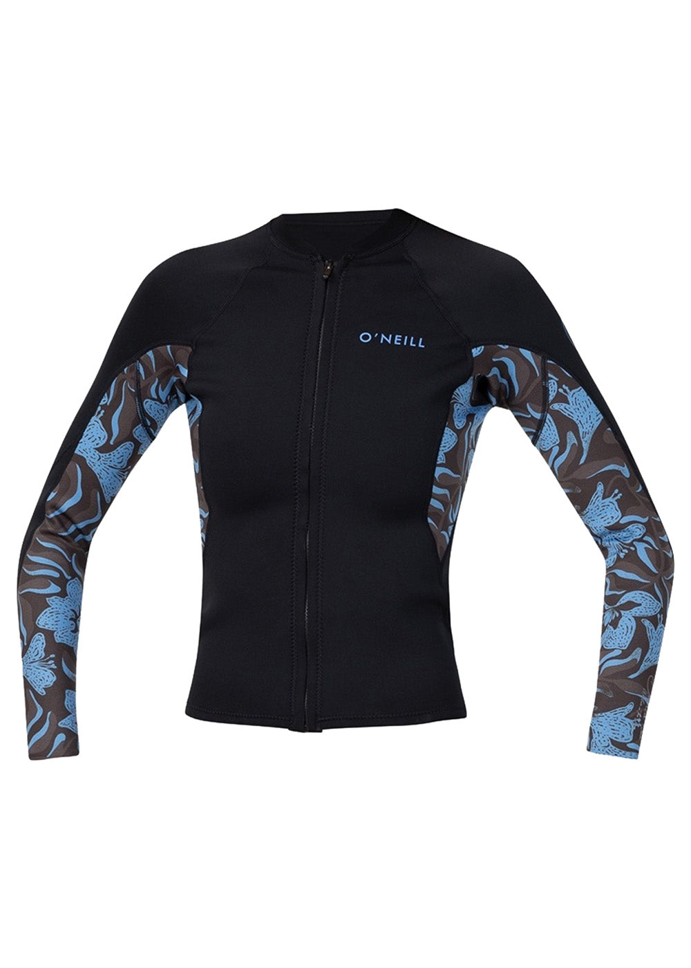 ONeill Womens Bahia 1.5mm Zip Through Wetsuit Jacket