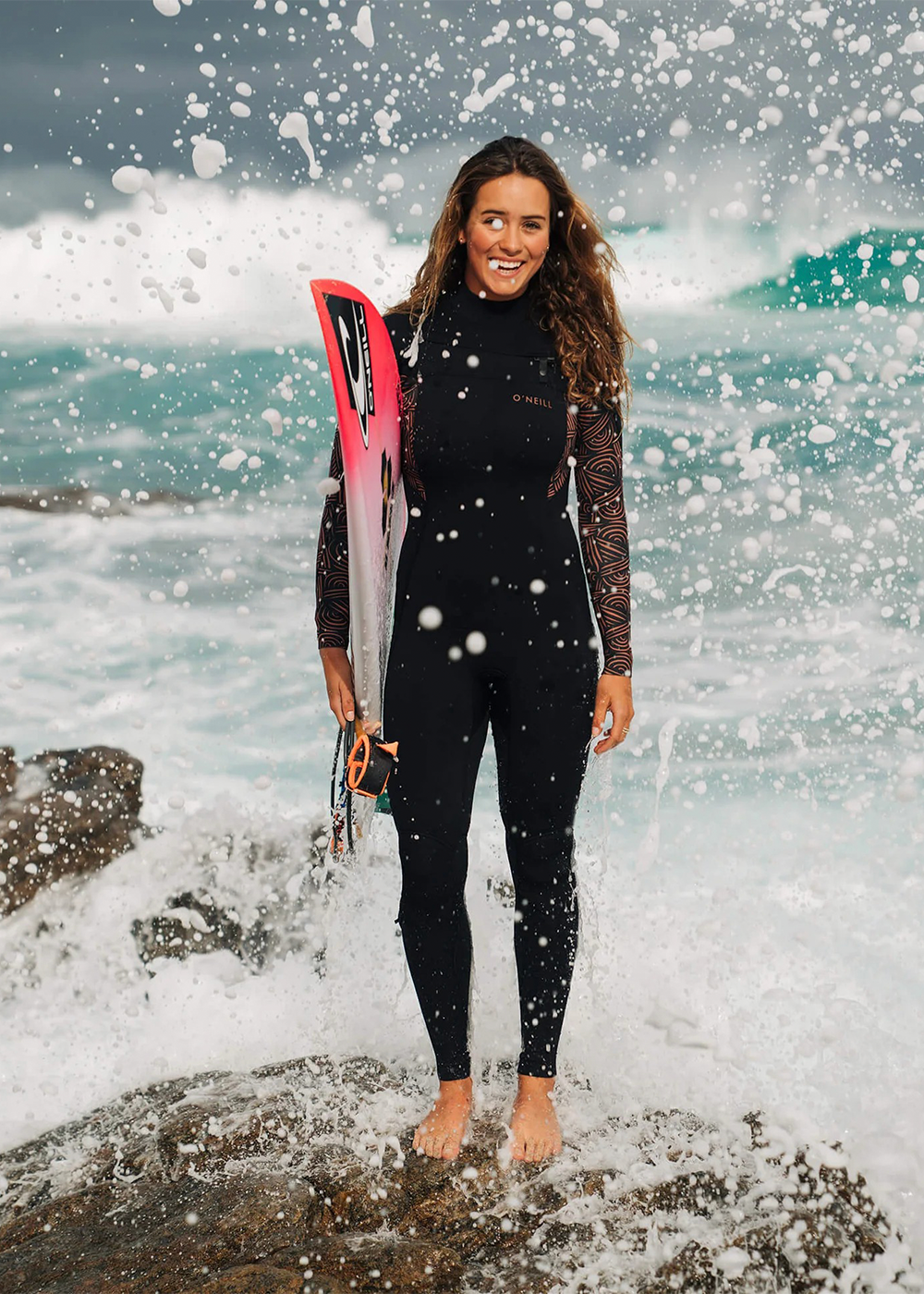 ONeill Womens Bahia 3/2mm CZ Steamer Wetsuit