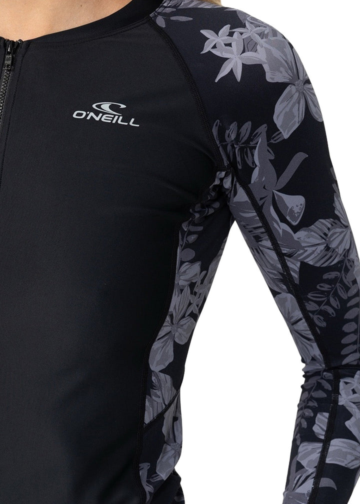 ONeill Womens Laney Zipper LS Rashie