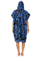 ONeill Womens Seawater Floral Hooded Towel