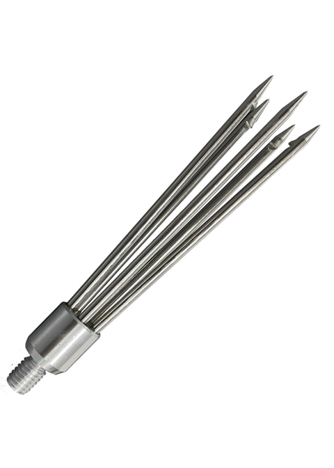 OceanHunter 5 Barb Cluster 13mm - Suits Aluminium Hand Spear