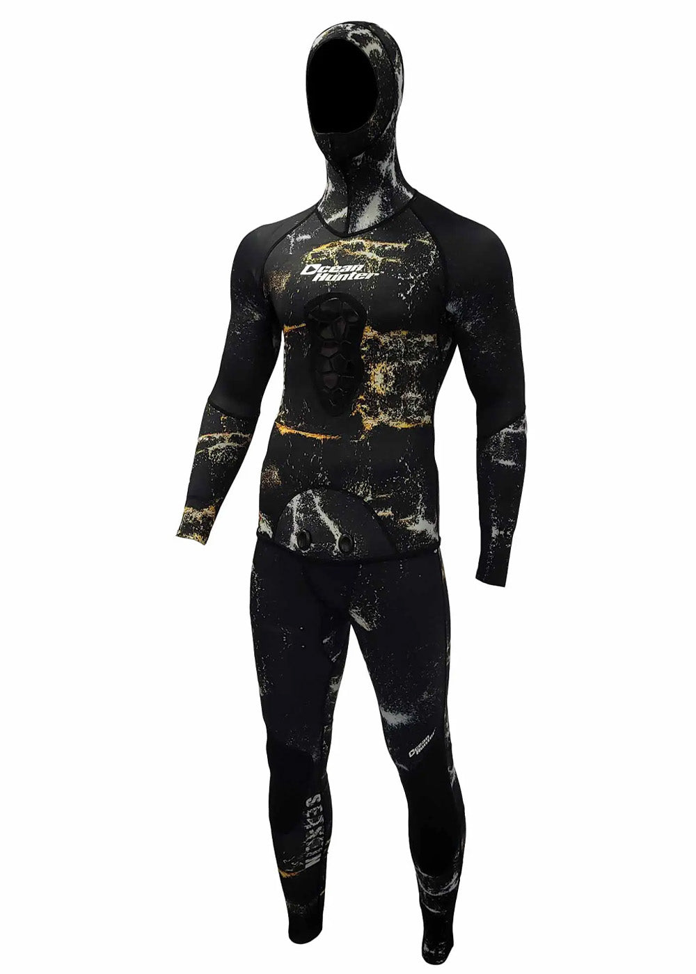 Ocean Hunter Mens Seaskin Ice Cell 3.5mm 2 Piece Suit