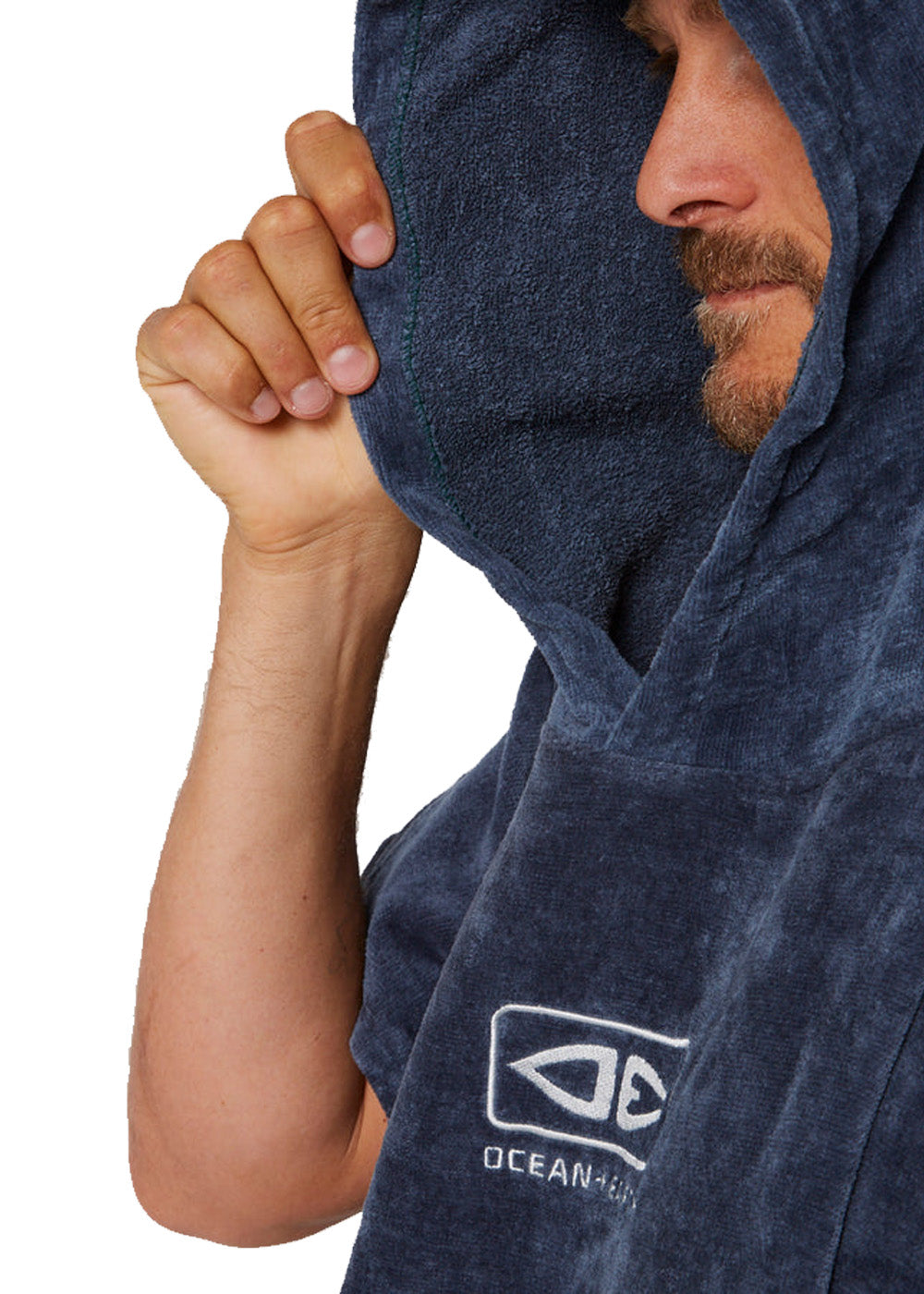 Ocean &amp; Earth Mens Corp Hooded Towel