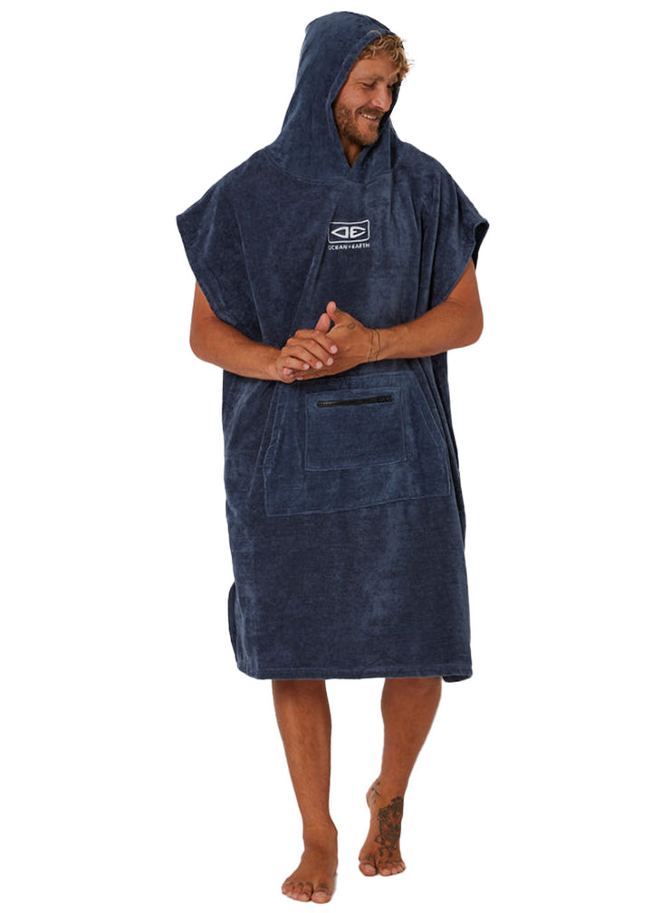 Ocean &amp; Earth Mens Corp Hooded Towel