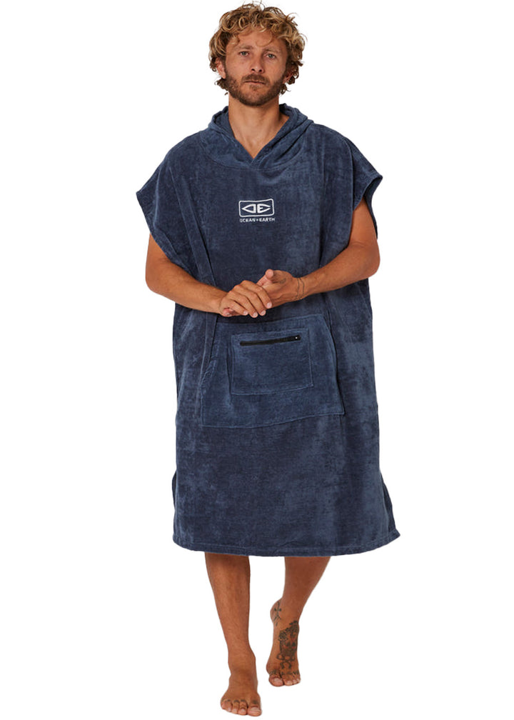 Ocean &amp; Earth Mens Corp Hooded Towel