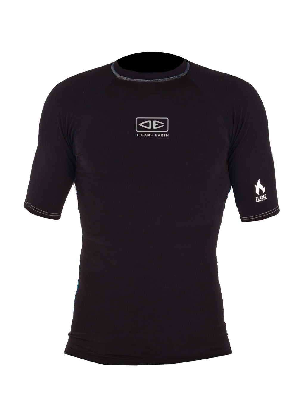 Ocean &amp; Earth Mens Flame SS Thermo Top