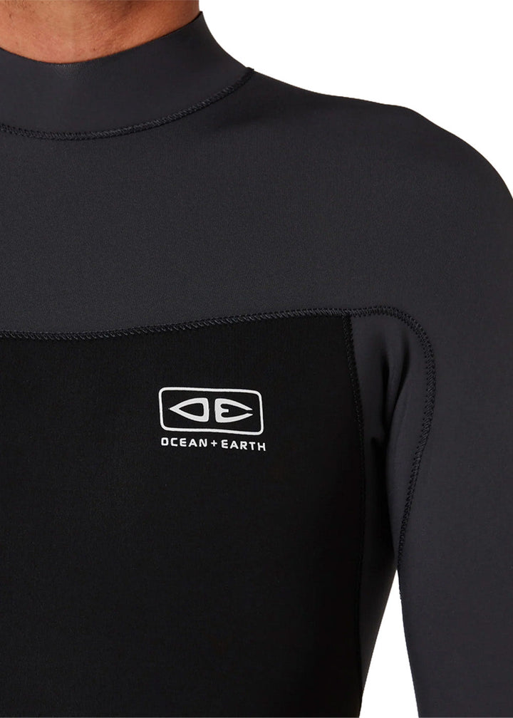 Ocean &amp; Earth Mens Free Flex 3/2mm BZ Steamer Wetsuit