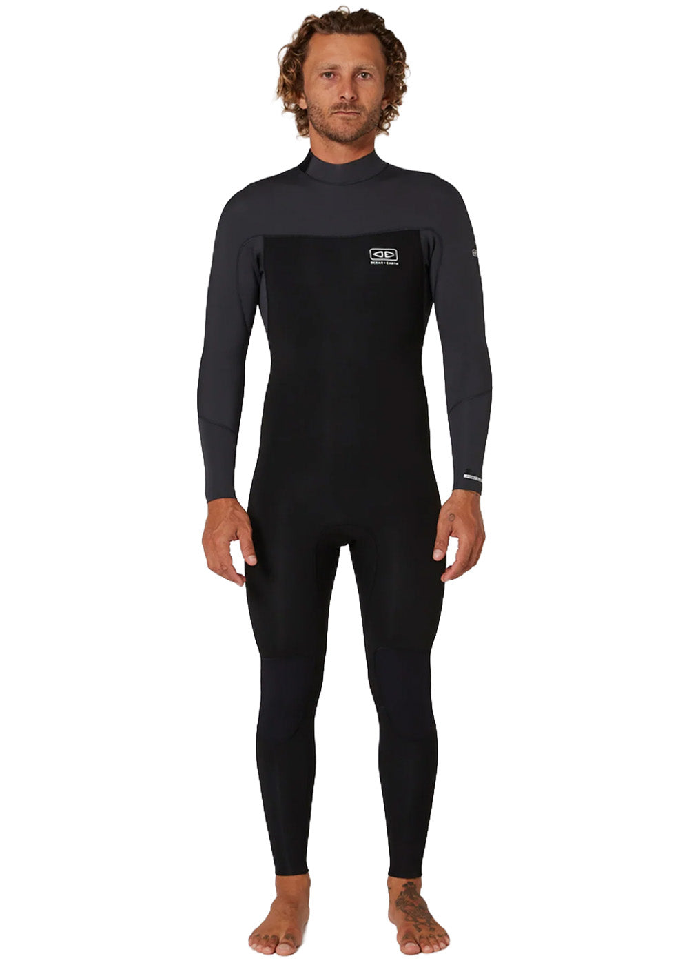Ocean &amp; Earth Mens Free Flex 3/2mm BZ Steamer Wetsuit