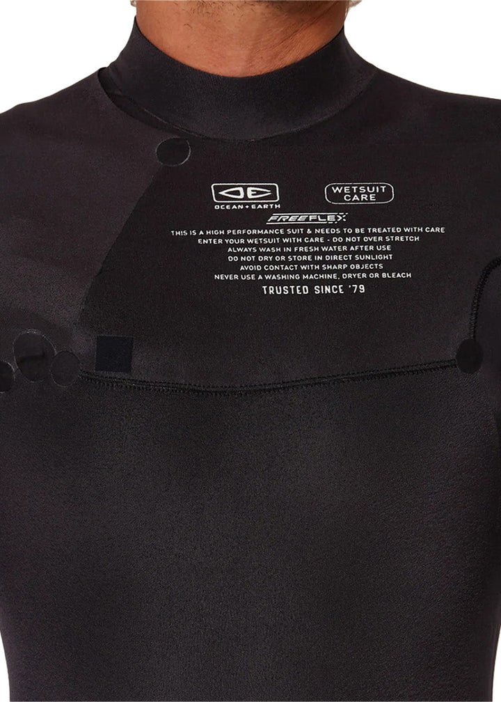 Ocean &amp; Earth Mens Free Flex 3/2mm CZ Steamer Wetsuit