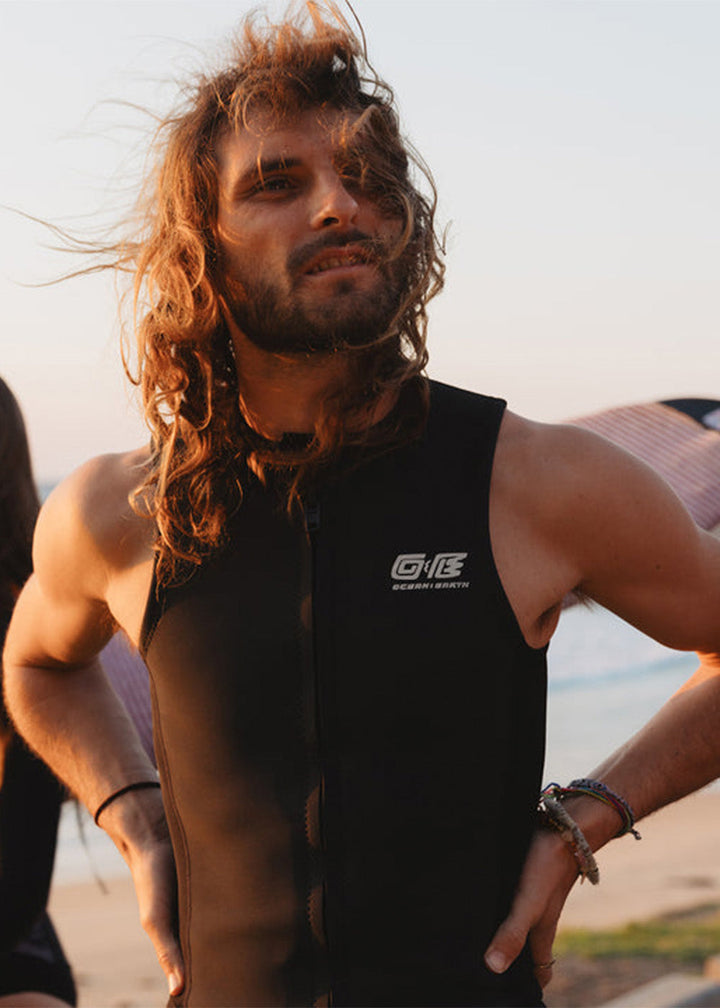 Ocean &amp; Earth Mens Heritage 1.5mm FZ Wetsuit Vest