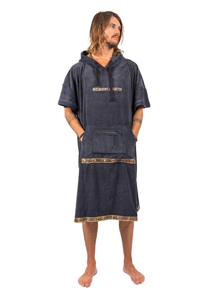 Ocean &amp; Earth Mens Ignite Hooded Towel