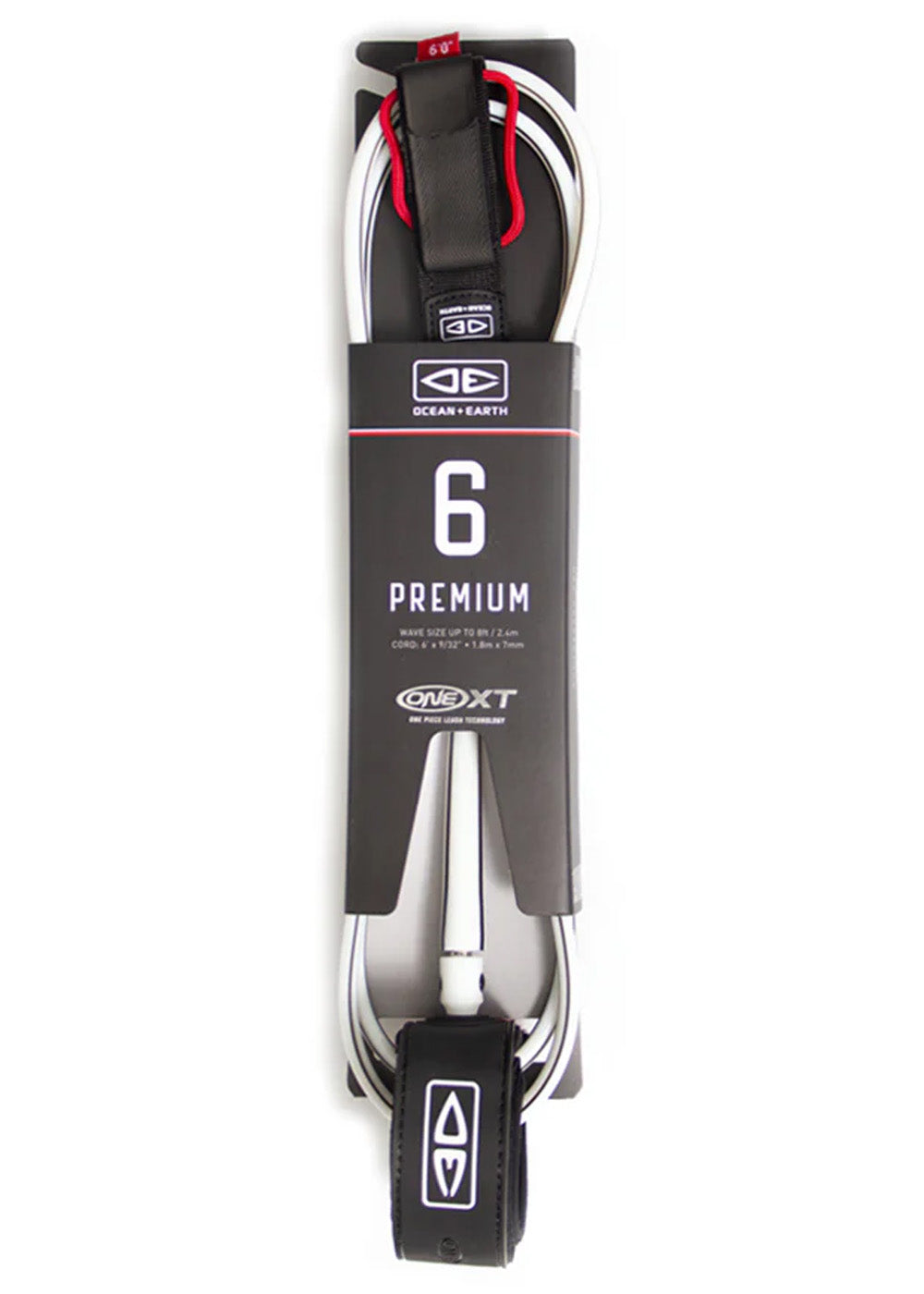 Ocean &amp; Earth ONE XT Premium Surf Leash 6ft