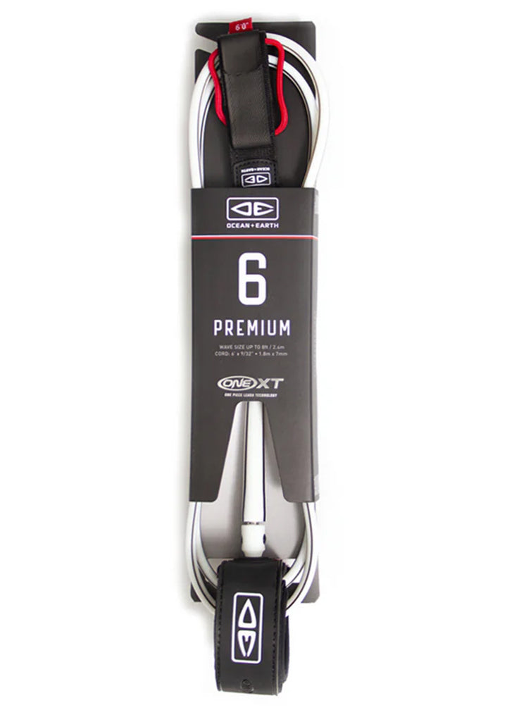 Ocean &amp; Earth ONE XT Premium Surf Leash 6ft