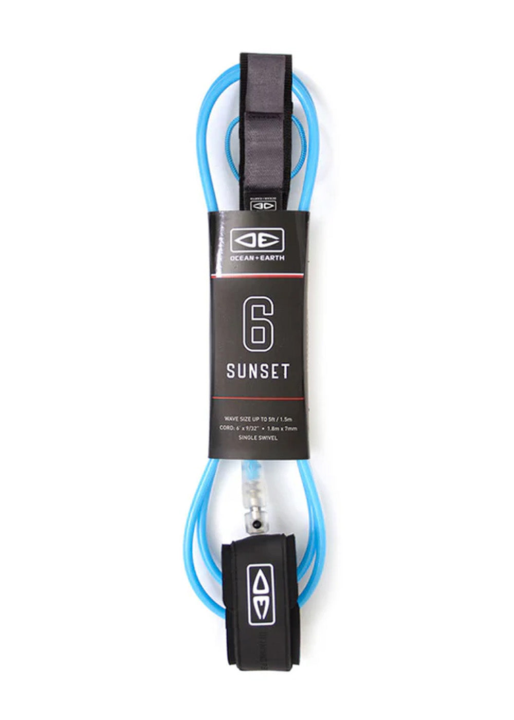 Ocean &amp; Earth Sunset Surf Leash 6ft