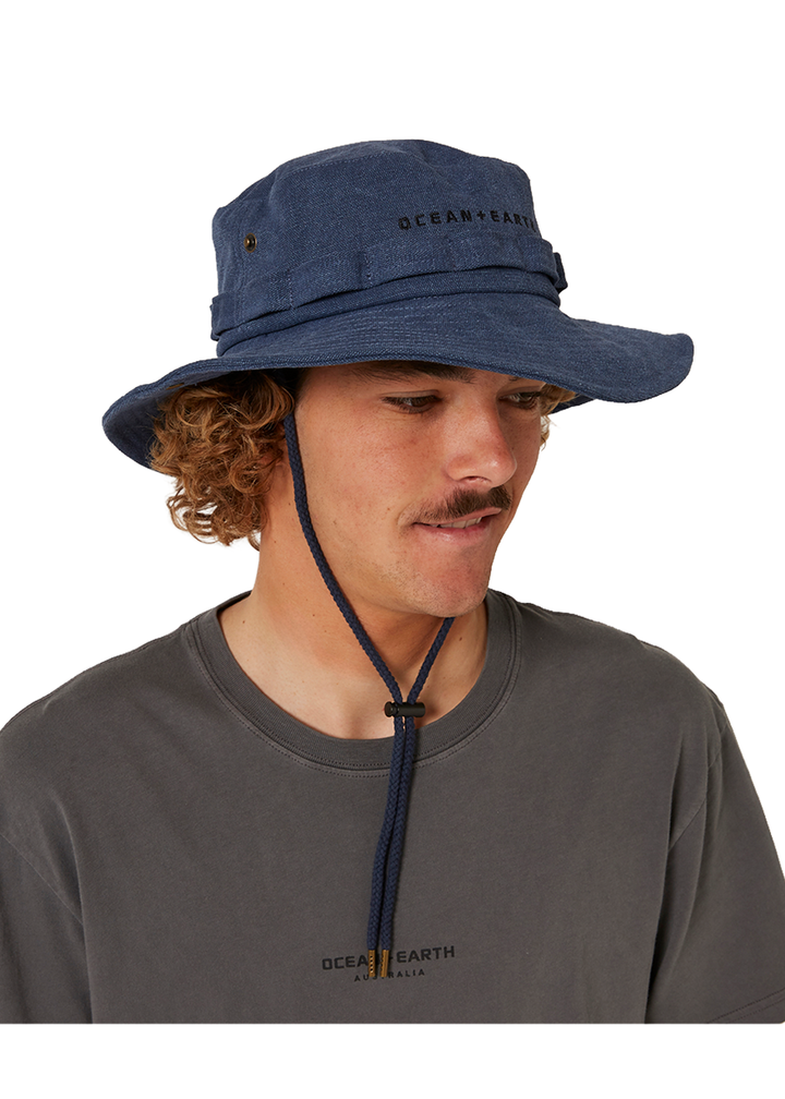 Ocean &amp; Earth Wide Brim Canvas Hat