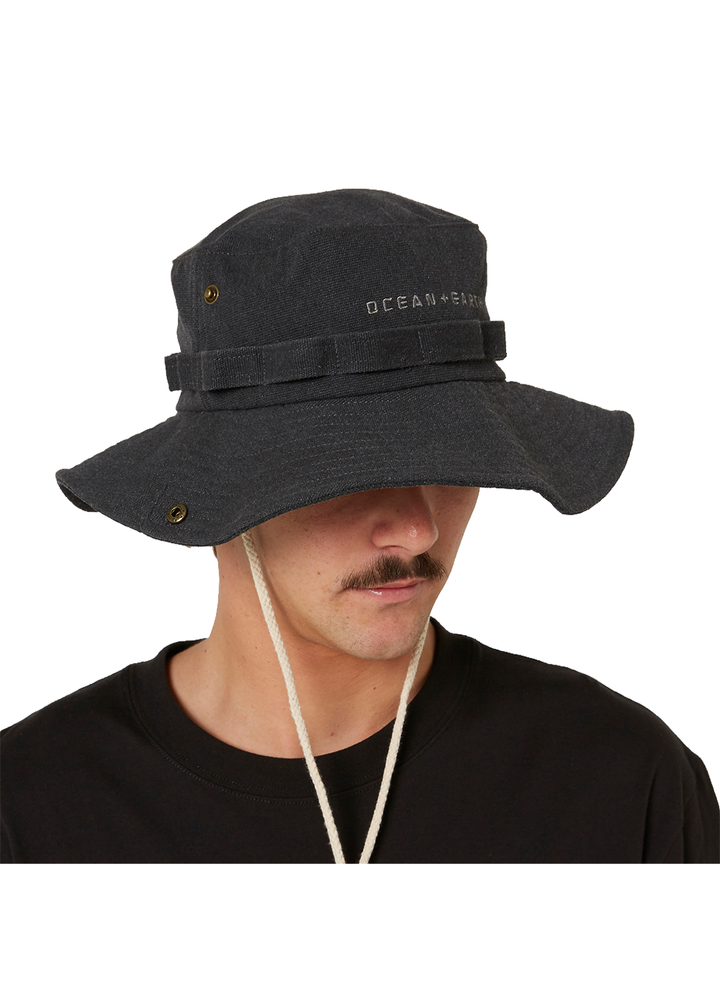 Ocean &amp; Earth Wide Brim Canvas Hat