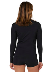 Ocean & Earth Womens Oceana Zipper LS Lycra Rashie