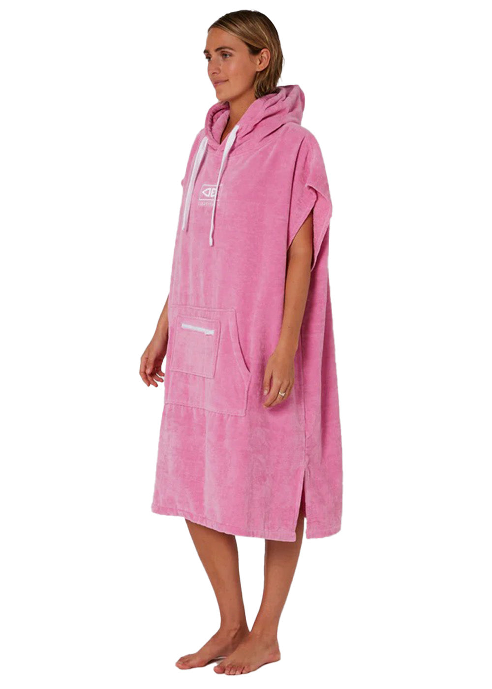 Ocean &amp; Earth Womens Zipper Pocket Hooded Towel