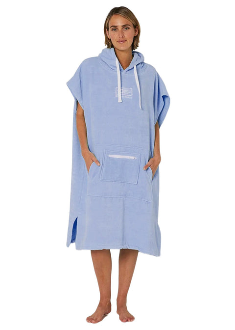 Ocean & Earth Womens Zipper Pocket Hooded Towel