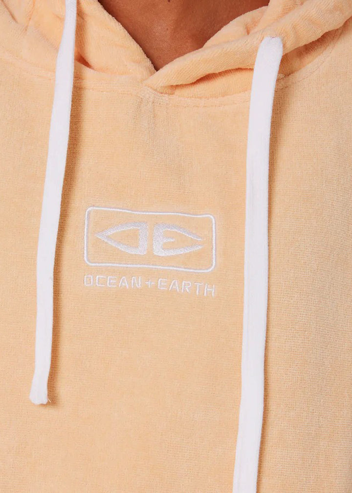 Ocean &amp; Earth Womens Zipper Pocket Hooded Towel
