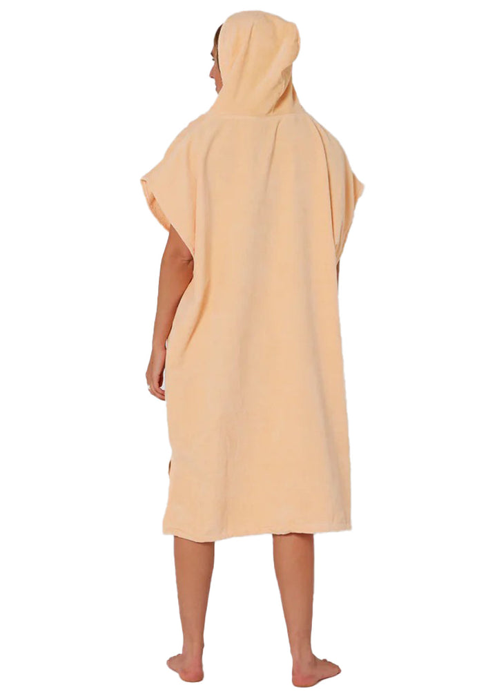 Ocean &amp; Earth Womens Zipper Pocket Hooded Towel