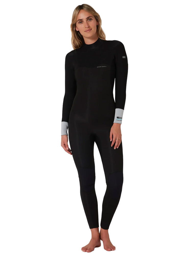Ocean &amp; Earth Womens Free Flex 3/2mm BZ Steamer Wetsuit