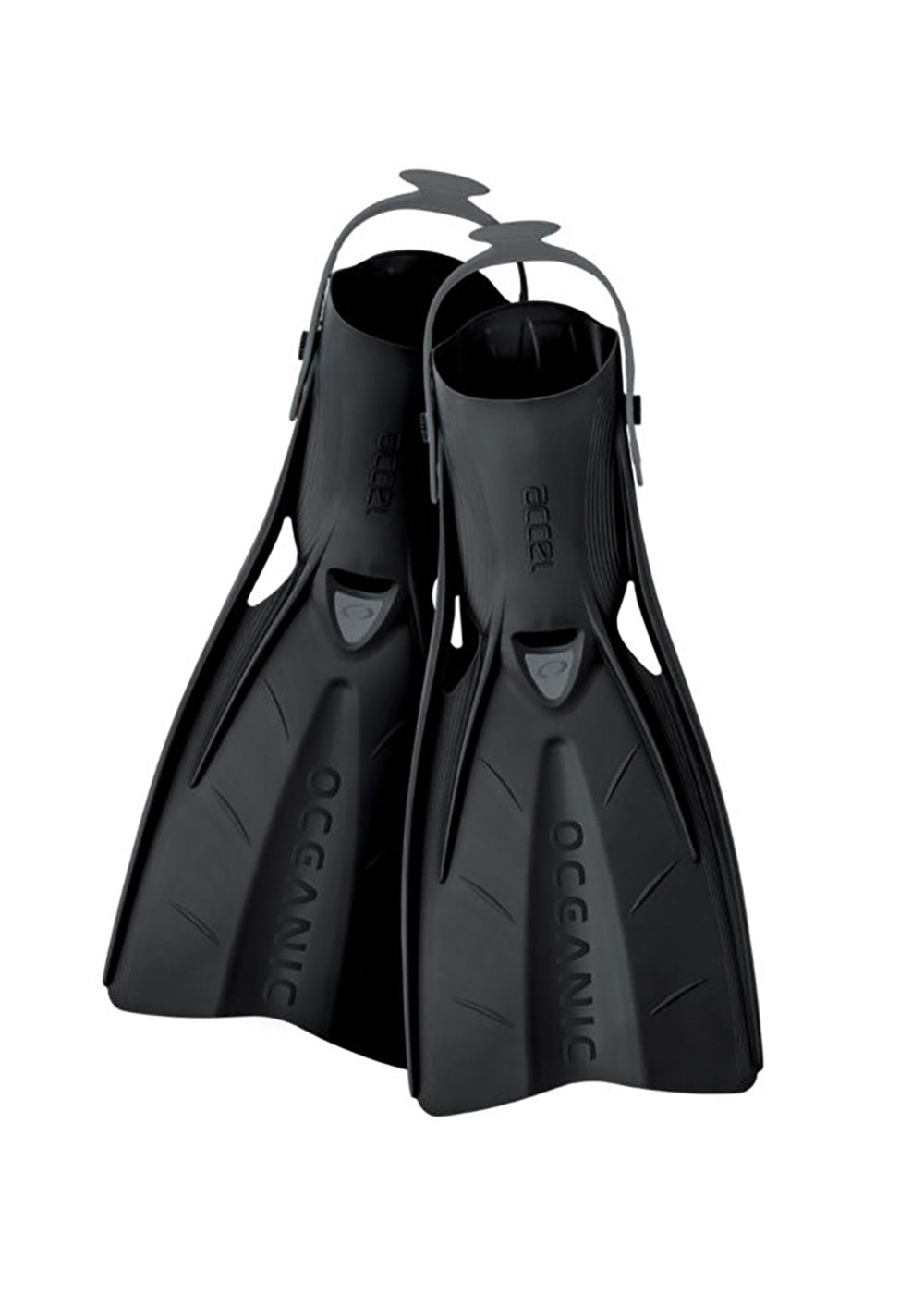 Oceanic Accel Open Heel Fin - Black