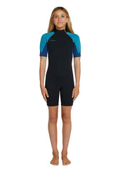 O'Neill Girls Reactor II 2mm Back Zip Spring Suit