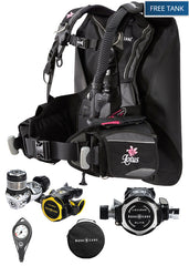 Aqua Lung Womens Lotus & Legend Elite Scuba Diving Pack - Yoke