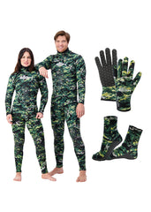 Adreno Invisi-Skin 5mm Wetsuit, Glove and Sock Package