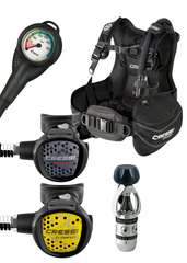 Cressi Start BCD and AC Combo Regulator Scuba Package